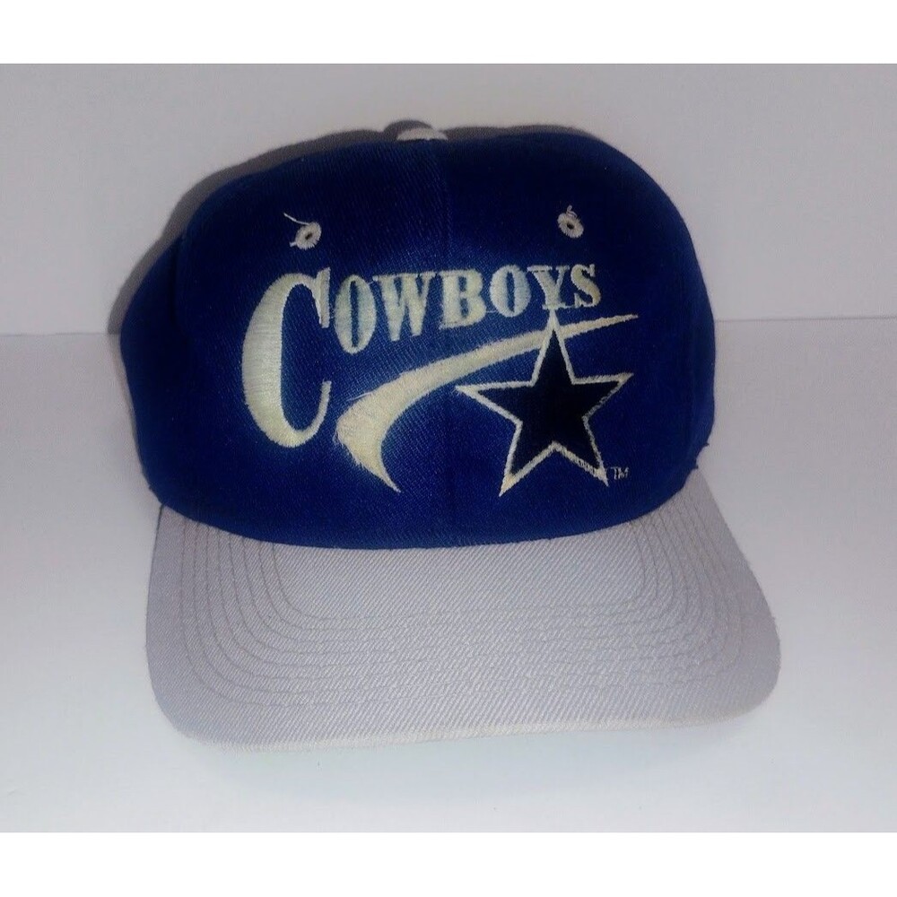 VINTAGE 90'S YOUNGAN TEAM NFL DALLAS COWBOYS SHOOTING STAR SNAPBACK HAT